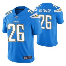 Los Angeles Chargers Casey Hayward Powder Blue 100th Season Vapor Limited Jersey