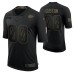 Kansas City Chiefs Custom #00 Black Limited 2020 Salute To Service Jersey