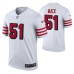 Alex Mack No. 51 San Francisco 49ers White Color Rush Legend Jersey