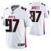 Grady Jarrett Atlanta Falcons 2020 White Vapor Untouchable Limited Jersey