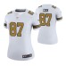 New Orleans Saints #87 Jared Cook Color Rush Legend Women Jersey White