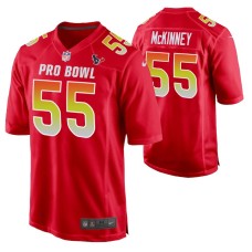 Men AFC Houston Texans Benardrick McKinney 2019 Pro Bowl Nike Game Jersey Red