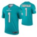 Men Tua Tagovailoa #1 Miami Dolphins Aqua Legend Jersey