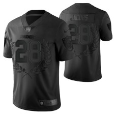 Las Vegas Raiders #28 Josh Jacobs Vapor Limited Black Jersey