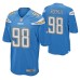 Men Los Angeles Chargers #98 Isaac Rochell Powder Blue Nike Game Jersey