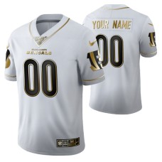 Cincinnati Bengals Custom 100th Season Jersey White Vapor Limited Golden Edition