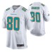 Miami Dolphins Adam Shaheen Game #80 White Jersey