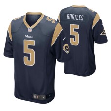 Men Los Angeles Rams Blake Bortles Royal Game Jersey