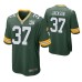 Men Green Bay Packers #37 Josh Jackson Green Nike Game Jersey