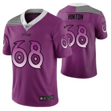 Minnesota Vikings Kyle Hinton City Edition Purple Vapor Limited Jersey