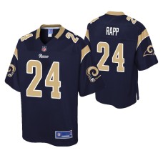 Los Angeles Rams Taylor Rapp Navy Pro Line Player Jersey