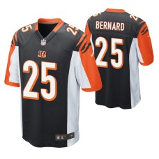 Men Cincinnati Bengals #25 Giovani Bernard Black Nike Game Jersey