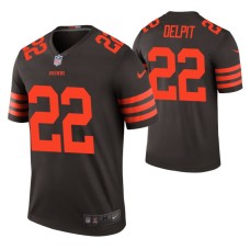 Grant Delpit Cleveland Browns Brown 2020 NFL Draft Color Rush Legend Jersey