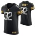 Detroit Lions D'Andre Swift #32 Golden Edition Black Elite Jersey