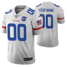 Houston Texans Custom Men White City Edition Vapor Limited Jersey