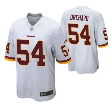 Men Nate Orchard Washington Redskins White Game Jersey