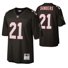 Men Atlanta Falcons #21 Deion Sanders Legacy Replica Black Jersey