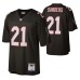 Men Atlanta Falcons #21 Deion Sanders Legacy Replica Black Jersey