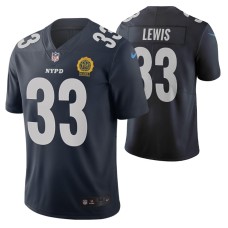 New York Giants Dion Lewis City Edition Navy Vapor Limited Jersey