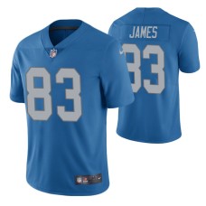 Detroit Lions Jesse James Vapor Untouchable Limited Blue Jersey