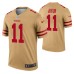 Men Brandon Aiyuk San Francisco 49ers Jersey Gold Inverted Legend