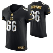 Cincinnati Bengals Trey Hopkins #66 Golden Edition Black Elite Jersey