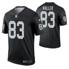 Men Darren Waller #83 Las Vegas Raiders Black Legend Jersey