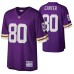 Men Minnesota Vikings Cris Carter Purple Legacy Replica Jersey