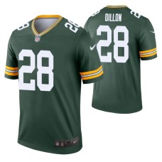 Men A. J. Dillon #28 Green Bay Packers Green Legend Jersey