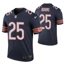 Men Chicago Bears Artie Burns Color Rush Legend Navy Jersey