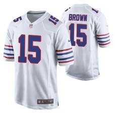 Buffalo Bills John Brown #15 Game White Alternate Jersey