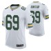 Green Bay Packers David Bakhtiari White 100th Season Vapor Limited Men Jersey