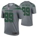 Men Mark Gastineau New York Jets Jersey Gray Inverted Legend Edition