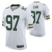 Green Bay Packers Kenny Clark White 100th Season Vapor Limited Jersey