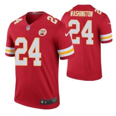 DeAndre Washington Kansas City Chiefs Red Color Rush Legend Jersey