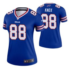 Women Dawson Knox #88 Buffalo Bills Royal Legend Jersey