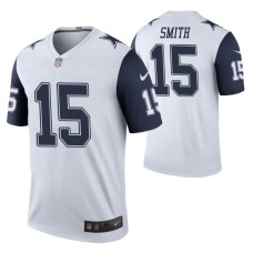 Men Dallas Cowboys Devin Smith White Color Rush Legend Jersey