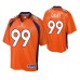 Denver Broncos Jurrell Casey Orange Pro Line Jersey Men