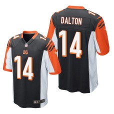 Youth Cincinnati Bengals #14 Andy Dalton Black Nike Team Color Game Jersey