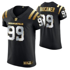 Indianapolis Colts DeForest Buckner #99 Golden Edition Black Elite Jersey