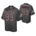 Khalen Saunders Kansas City Chiefs Men Static Fashion Jersey Heather Charcoal