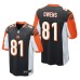 Youth Cincinnati Bengals #81 Terrell Owens Navy Nike Team Color Game Jersey