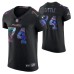 Carolina Panthers Greg Little Jersey Golden Edition Holographic Vapor Elite Black