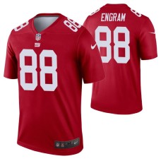 Men Evan Engram New York Giants Jersey Red Inverted Legend Edition