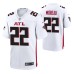 Atlanta Falcons #22 Fabian Moreau White Game Jersey