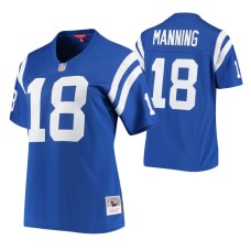 Women Indianapolis Colts Peyton Manning 1998 Legacy Replica Royal Jersey