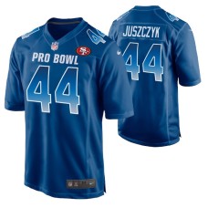 Men NFC San Francisco 49ers Kyle Juszczyk 2019 Pro Bowl Nike Game Jersey Royal