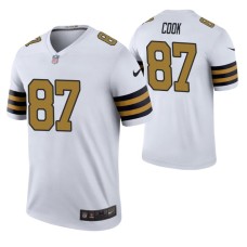 New Orleans Saints #87 Jared Cook Color Rush Legend Men Jersey White