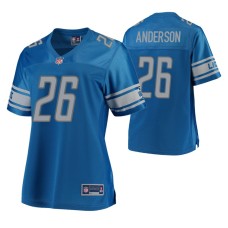 Detroit Lions C.J. Anderson Blue Pro Line Player Jersey