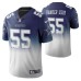 Dallas Cowboys Leighton Vander Esch Men Navy Color Crash Gradient Jersey